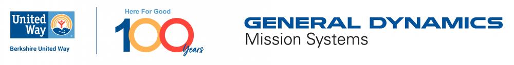berkshire united way 100 logo and general dynamics logo